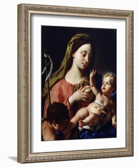 Virgin and Child-Francesco Trevisani-Framed Giclee Print