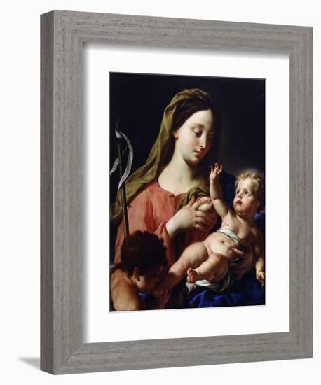 Virgin and Child-Francesco Trevisani-Framed Giclee Print