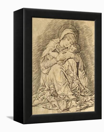 Virgin and Child-Andrea Mantegna-Framed Premier Image Canvas