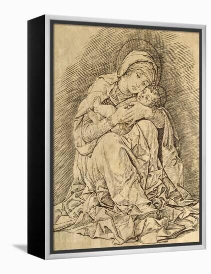 Virgin and Child-Andrea Mantegna-Framed Premier Image Canvas