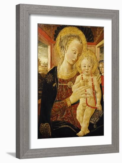 Virgin and Child-Francesco Di Stefano Pesellino-Framed Giclee Print