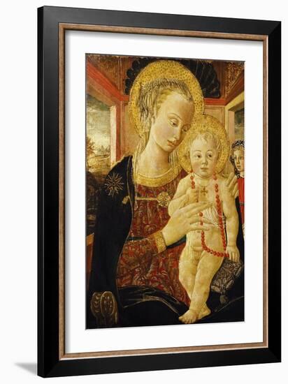 Virgin and Child-Francesco Di Stefano Pesellino-Framed Giclee Print