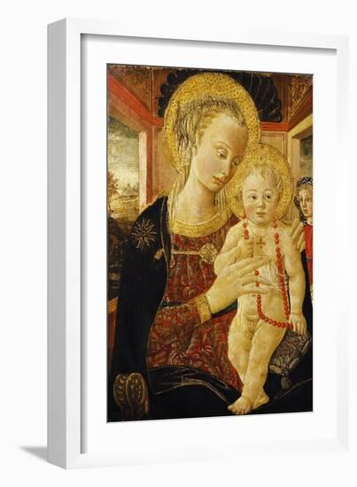 Virgin and Child-Francesco Di Stefano Pesellino-Framed Giclee Print