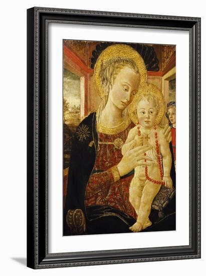 Virgin and Child-Francesco Di Stefano Pesellino-Framed Giclee Print