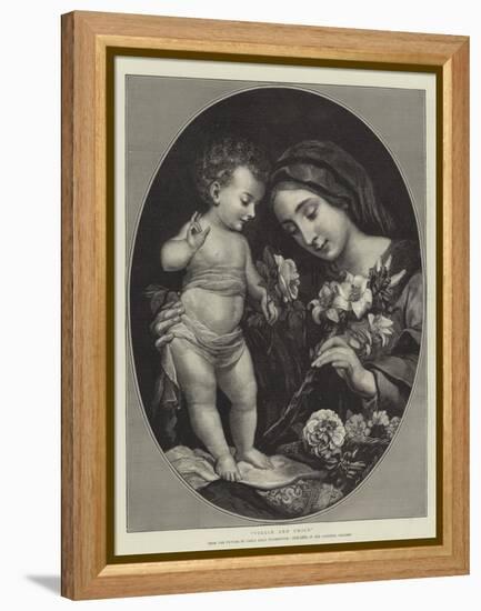 Virgin and Child-Carlo Dolci-Framed Premier Image Canvas