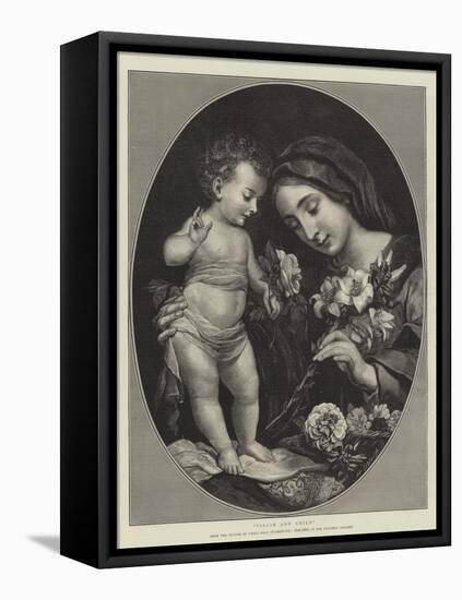 Virgin and Child-Carlo Dolci-Framed Premier Image Canvas