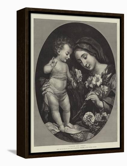 Virgin and Child-Carlo Dolci-Framed Premier Image Canvas