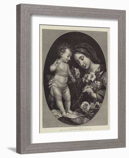 Virgin and Child-Carlo Dolci-Framed Giclee Print