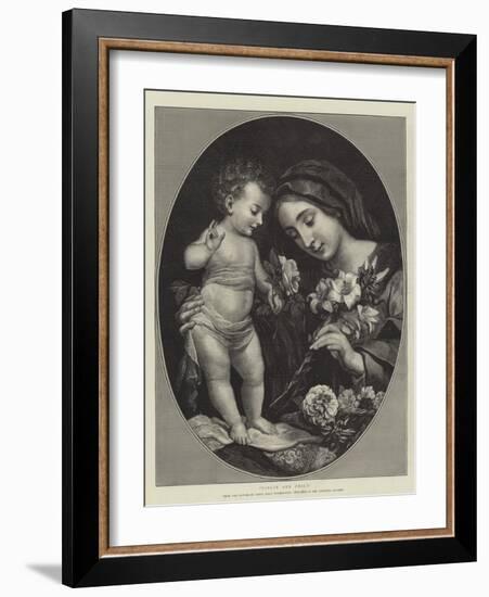 Virgin and Child-Carlo Dolci-Framed Giclee Print