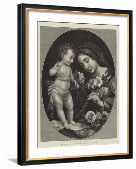 Virgin and Child-Carlo Dolci-Framed Giclee Print