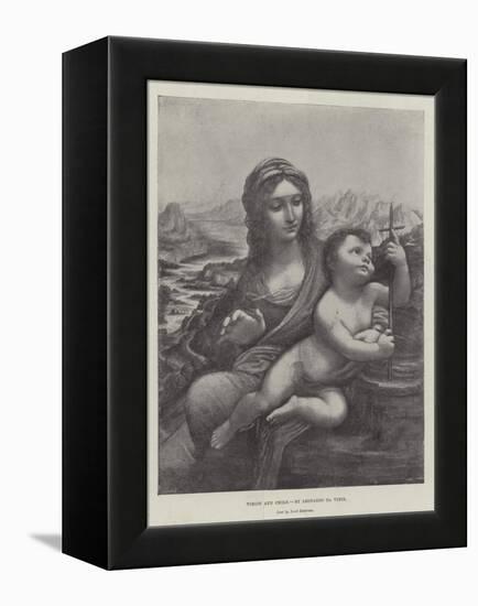 Virgin and Child-Leonardo da Vinci-Framed Premier Image Canvas