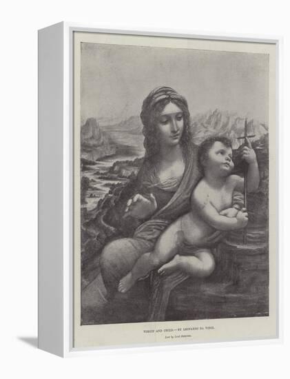 Virgin and Child-Leonardo da Vinci-Framed Premier Image Canvas