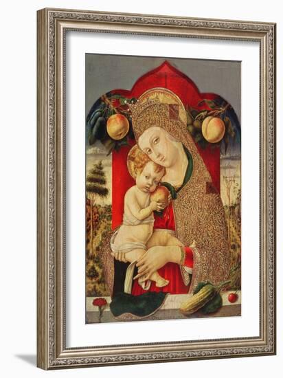 Virgin and Child-Carlo Crivelli-Framed Giclee Print