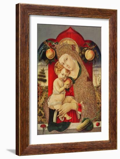 Virgin and Child-Carlo Crivelli-Framed Giclee Print