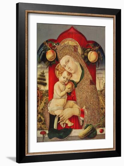 Virgin and Child-Carlo Crivelli-Framed Giclee Print