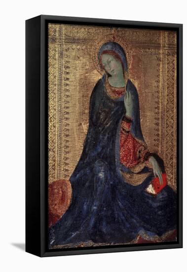 Virgin Annunciate, C1340-C1344-Simone Martini-Framed Premier Image Canvas