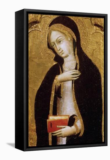 Virgin Annunciate, C1410-Andrea di Bartolo-Framed Premier Image Canvas