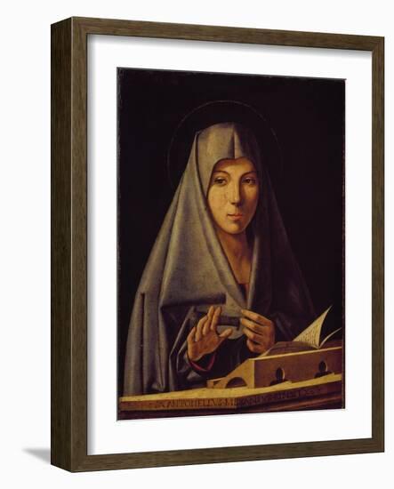 Virgin Annunciate-Antonello da Messina-Framed Giclee Print