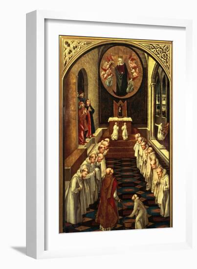 Virgin Appears to a Community-Pedro Berruguete-Framed Giclee Print