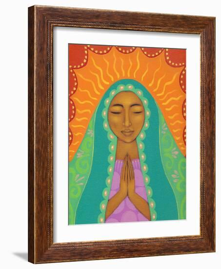 Virgin de Guadalupe-Tamara Adams-Framed Art Print