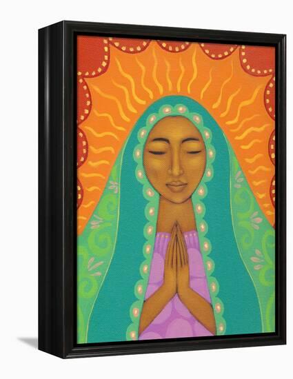 Virgin de Guadalupe-Tamara Adams-Framed Stretched Canvas