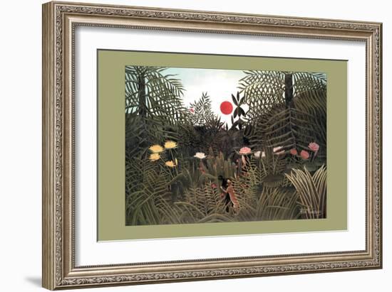 Virgin Forest-Henri Rousseau-Framed Art Print