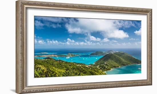 Virgin Gorda in the British Virgin Islands of the Carribean-Sean Pavone-Framed Photographic Print