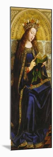 Virgin Mary. Copy after Van Eyck (Ghent Altarpiece)-Michiel Coxcie-Mounted Giclee Print