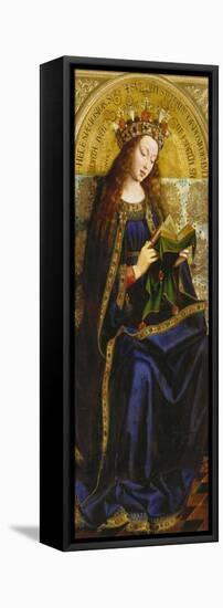 Virgin Mary. Copy after Van Eyck (Ghent Altarpiece)-Michiel Coxcie-Framed Premier Image Canvas