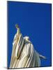 Virgin Mary Statue, San Cristobal Hill, Santiago, Chile, South America-Karol Kozlowski-Mounted Photographic Print