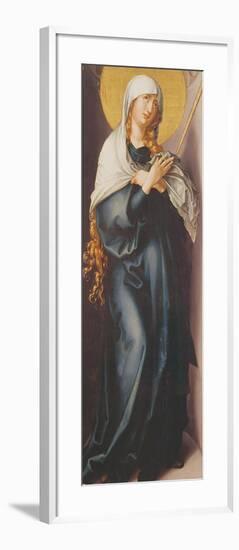 Virgin Mary with Sword-Albrecht Dürer-Framed Giclee Print