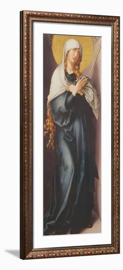 Virgin Mary with Sword-Albrecht Dürer-Framed Giclee Print