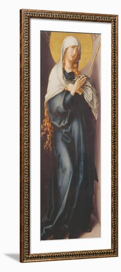 Virgin Mary with Sword-Albrecht Dürer-Framed Giclee Print