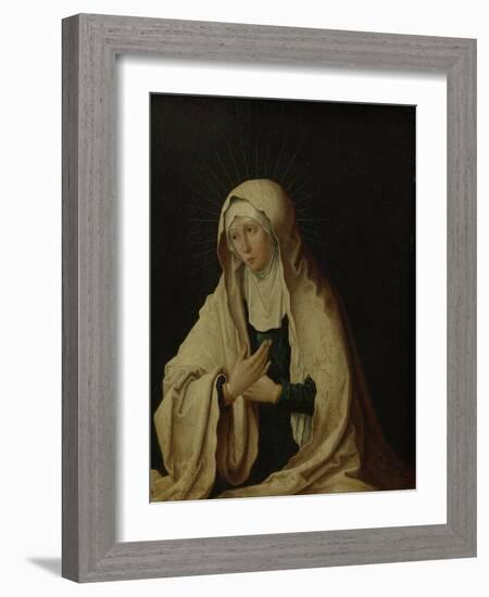 Virgin Mary-Lucas van Leyden-Framed Art Print