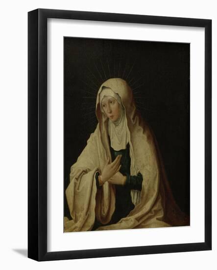 Virgin Mary-Lucas van Leyden-Framed Art Print