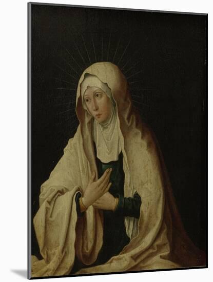 Virgin Mary-Lucas van Leyden-Mounted Art Print