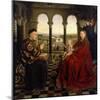 Virgin of Autun (Madonna of Chancellor Rolin)-Jan van Eyck-Mounted Giclee Print