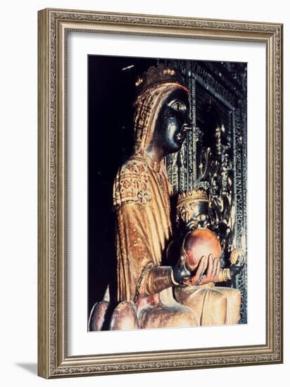 Virgin of Montserrat, Catalonia, Spain. Artist: Unknown-Unknown-Framed Giclee Print