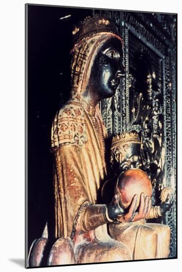 Virgin of Montserrat, Catalonia, Spain. Artist: Unknown-Unknown-Mounted Giclee Print