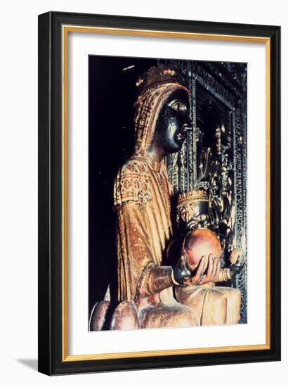 Virgin of Montserrat, Catalonia, Spain. Artist: Unknown-Unknown-Framed Giclee Print