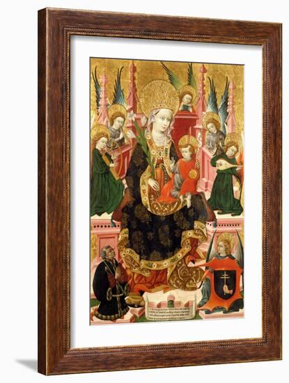 Virgin of Mosén Esperandeu De Santa Fe, 1439-Blasco de Grañén-Framed Giclee Print