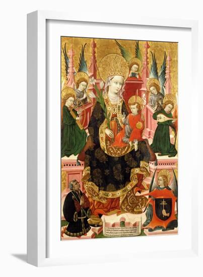 Virgin of Mosén Esperandeu De Santa Fe, 1439-Blasco de Grañén-Framed Giclee Print