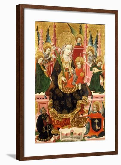 Virgin of Mosén Esperandeu De Santa Fe, 1439-Blasco de Grañén-Framed Giclee Print