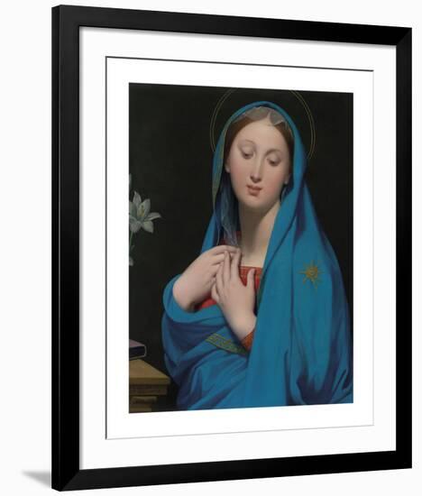 Virgin of the Adoption-Jean-Auguste-Dominique Ingres-Framed Premium Giclee Print