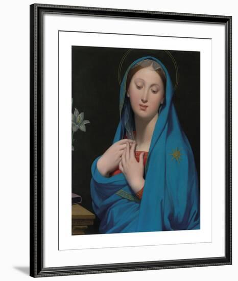 Virgin of the Adoption-Jean-Auguste-Dominique Ingres-Framed Premium Giclee Print