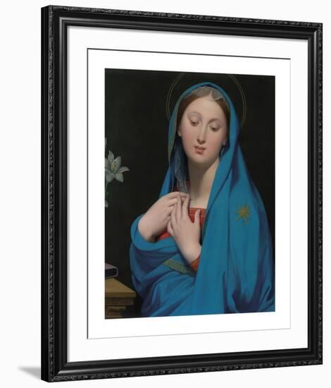 Virgin of the Adoption-Jean-Auguste-Dominique Ingres-Framed Premium Giclee Print