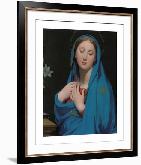 Virgin of the Adoption-Jean-Auguste-Dominique Ingres-Framed Premium Giclee Print