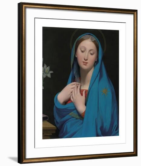 Virgin of the Adoption-Jean-Auguste-Dominique Ingres-Framed Premium Giclee Print