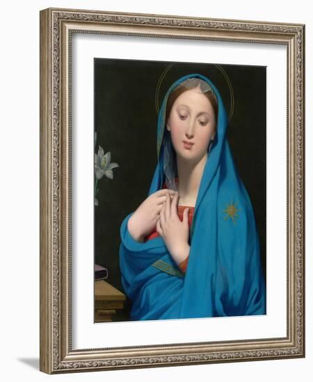 Virgin of the Adoption-Jean-Auguste-Dominique Ingres-Framed Giclee Print