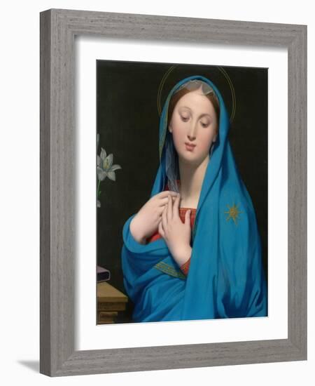 Virgin of the Adoption-Jean-Auguste-Dominique Ingres-Framed Giclee Print